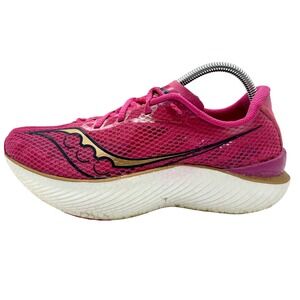 Saucony Endorphin Pro 3 Shoes 9.5 Womens Prospect Quartz Pink Sneakers S10755-40